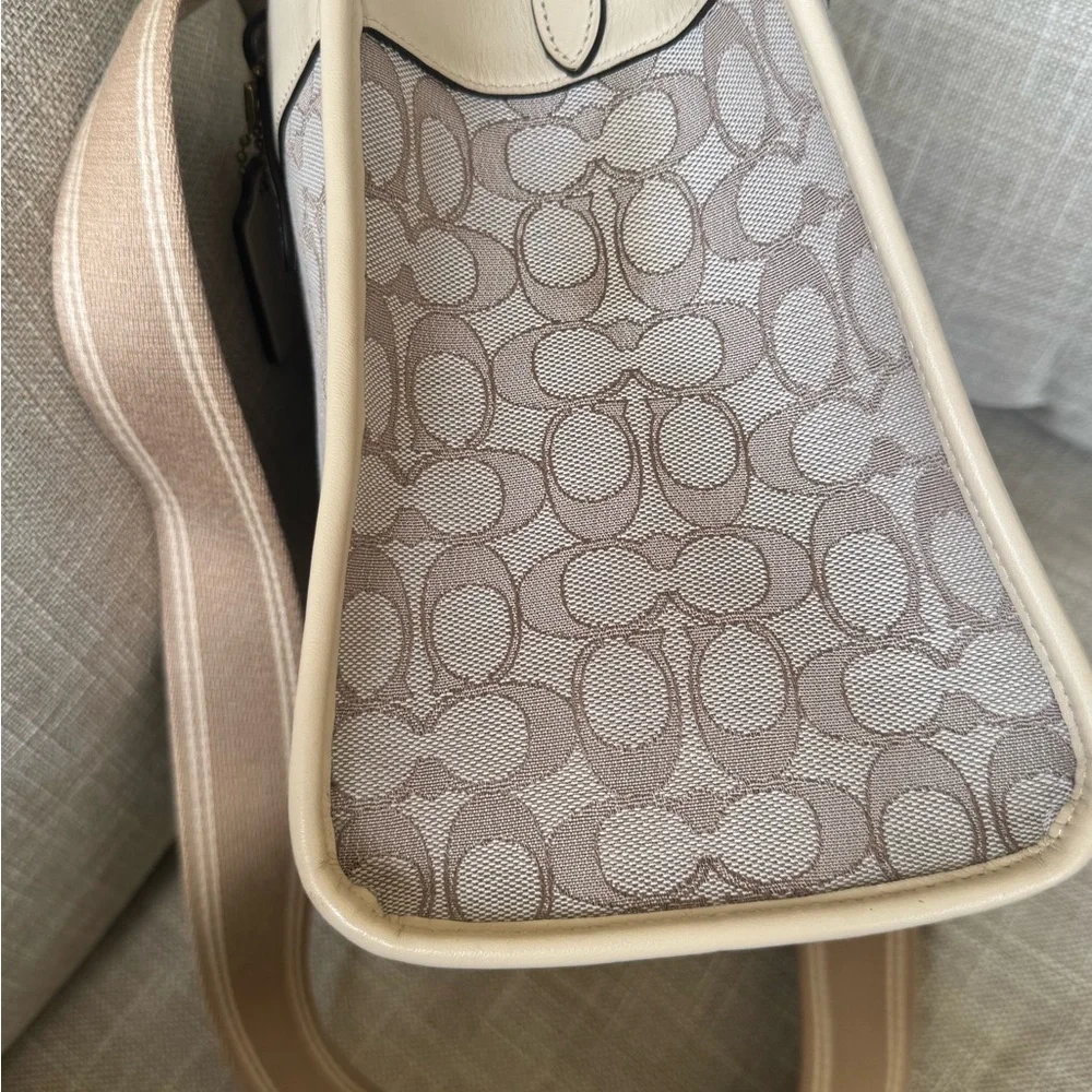 Coach field tote bag signature jacquard - Picture 8 of 17